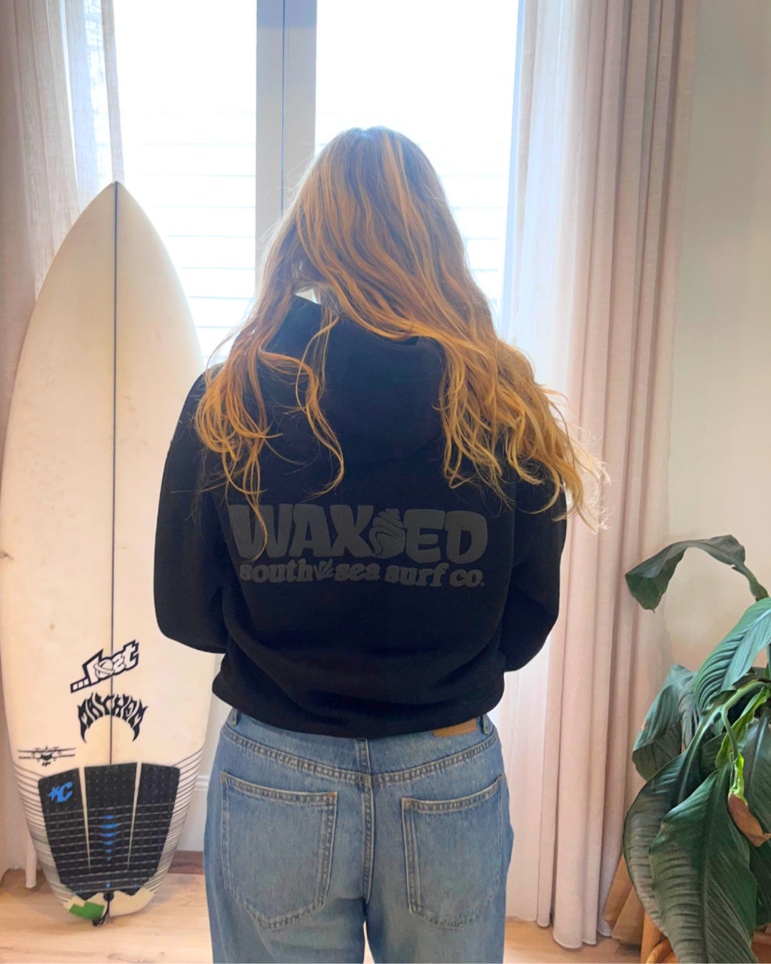 Black Surf Hoodie